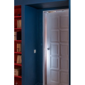 Дверь деревянная межкомнатная из массива сосны, Шоколадка